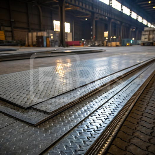 Лист алюминиевый рифленый квинтет 1,6х1000 мм 1105 ТУ 1-801-20-2008