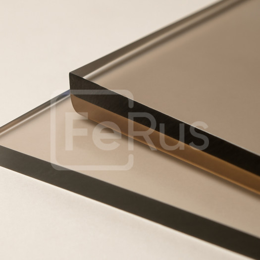 Лист прозрачно-коричневый 80х1000х2000 мм CPVC ГОСТ 32415-2013