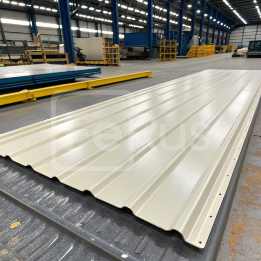 Профнастил С20 полиэстер (Zn100-180) 0,55х1100х1200 мм, RAL 1014