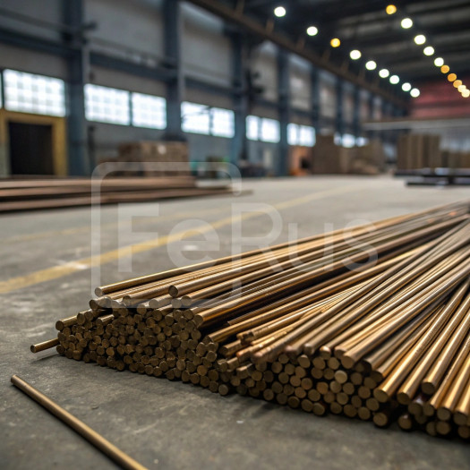 Пруток бронзовый 12 мм БрКд1 ТУ 48-21-521-76
