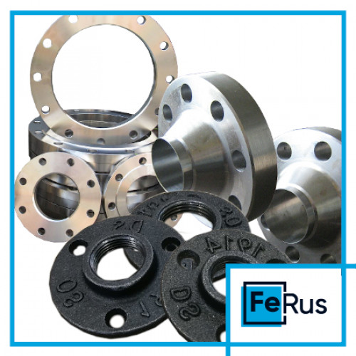 Фланец нержавеющий плоский приварной DN 15 PN 1 AISI 304 DIN 2577